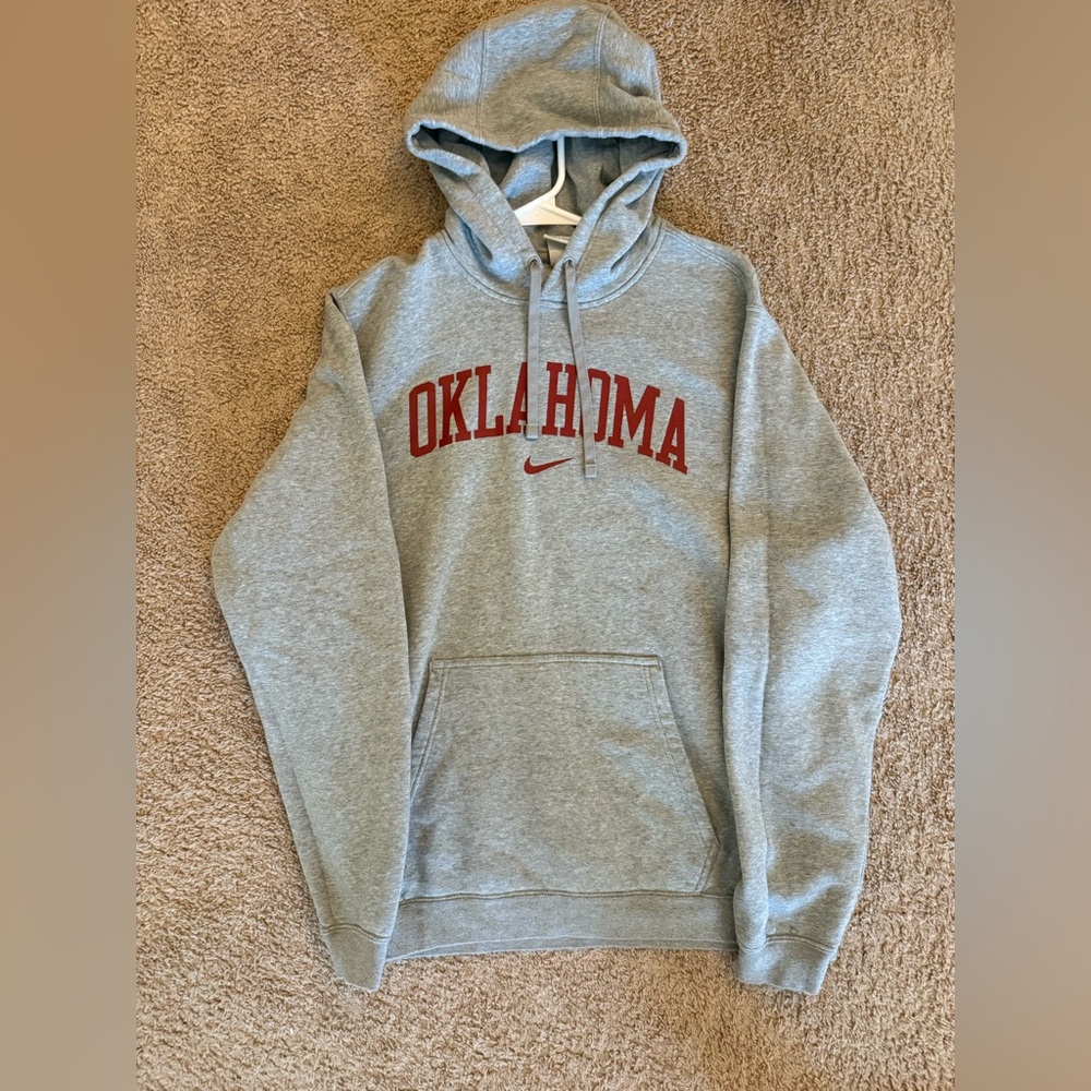 Nike Oklahoma Gray Hoodie